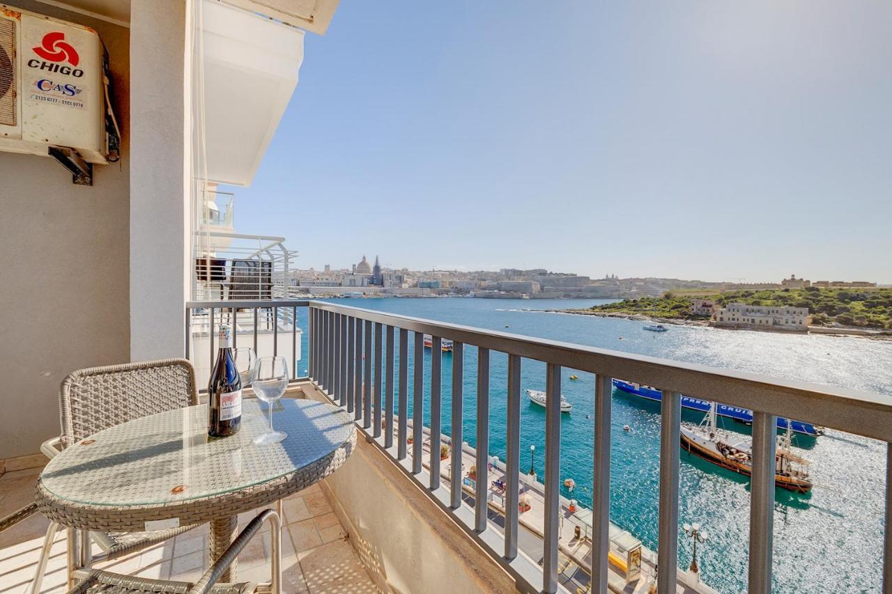 Marvellous Apartment With Valletta And Harbour Views Слима Экстерьер фото